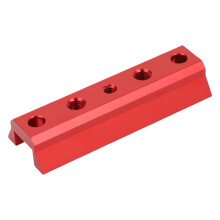 Teleskop-Montageleiste aus Aluminium 1/4 Zoll & M8 7 mm