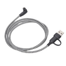 PACE Pro 1m 2-in-1 USB A/C-Ladekabel