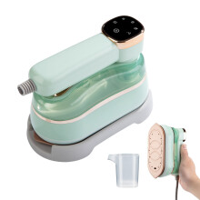 Ferro de passar portátil com visor digital LED e grande capacidade de vapor (1 unidade)