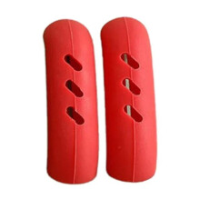 Poignée chauffante en silicone résistante à la chaleur pour fonte