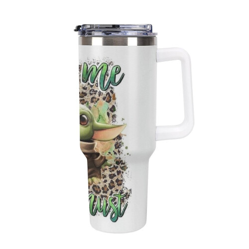 Baby Yoda Ποτήρι από ανοξείδωτο ατσάλι 40oz με μόνωση και