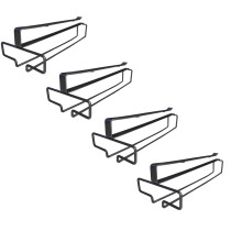 Support à verres à pied sous meuble (lot de 4)