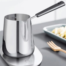 Milchtopf, kleiner Stieltopf aus Edelstahl 304, 1,5 l