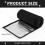 Air Conditioner Insulated Hose Cover Wrap 3 Layer-Black 2