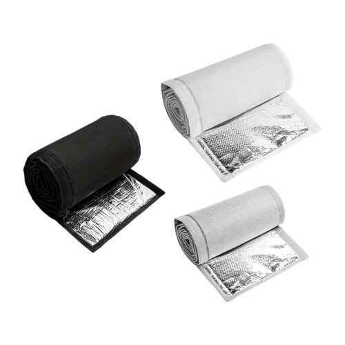Air Conditioner Insulated Hose Cover Wrap 3 Layer-Black 2