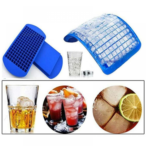 Forma de mini gelo empilhável de silicone com 12 cavidades 2