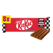 KitKat 4Finger MilkBar Mltipk 41.5g 8Pk(Pack Of 2)