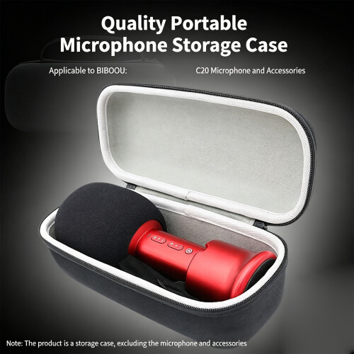 Harte Aufbewahrungstasche für C20 Wireless-Mikrofonbox, tragbare 1