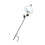 Durable Iron Bird Bath Stake with Easy Installation for-White 1