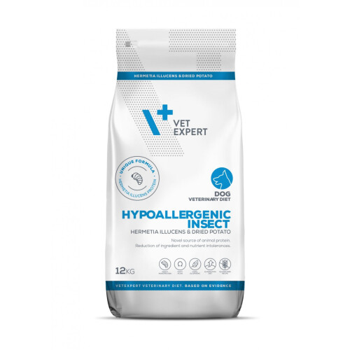 VetExpert Veterinary Diet Hypo Insekt 12 kg