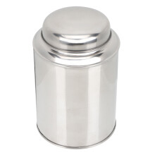Boîte à thé en acier inoxydable avec couvercle (1 pièce)