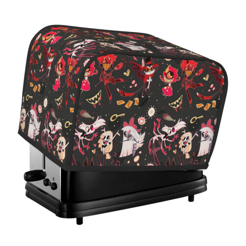 Hazbin Hotel toaster cover 2-slice polyester