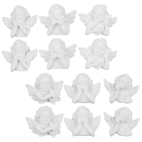 Engleleketilbehør Resinfigurer 36 stk