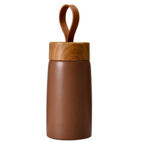 Qtmnekly Isolierbecher, Edelstahl 304, 350 ml