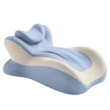 Multifunctional Memory Foam Pillow Soft And Breathable-Blue 2