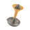 Compacts Hand Operated Lemon Juicer Squeezer With-Yellow 1