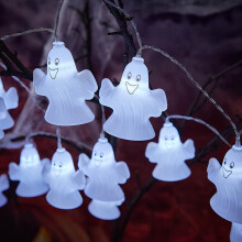 Halloween LED fényfüzér kültéri, beltéri, 10 m-es