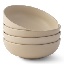 Mesa Stoneware Pasta Bowls 4-Piece Set 30 oz