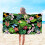 Toalha de praia de microfibra LWZWM 30x59 polegadas 1