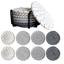 FloHua tafelmatten in bohemian stijl, 8 stuks