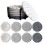 Napperons FloHua style bohème, lot de 8 1