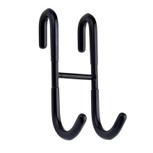 Stainless Steel Shower Towel Rack Over Glass Door S-Shape