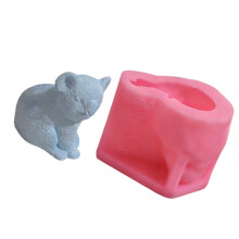 Fun Animal Silicone Mould Pig Koala Bird Great For DIY Gift-C