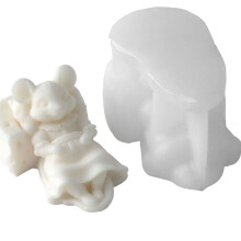 Moule stéréoscopique en Silicone, belle-Moule souris J 5592