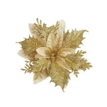 Ornement de fleur artificielle scintillante XIUH (1 pièce)