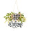 Welkom deurhanger voordeur krans decoratie 1