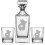 Coffret carafe à whisky avec 2 verres Old Fashioned 1