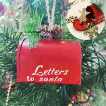 Boîte aux lettres décorative suspendue, portable, 1 pièce