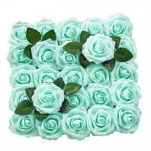 Roses artificielles Godom avec tiges (25 pièces)