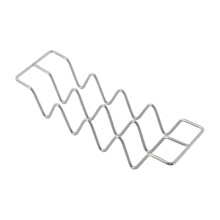 Stainless Steel Taco Holder Rack for Grilling, Holds 4 Tacos