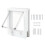 Pet Dog Cats Door Entry Locking with 4-Way Locking for-M 1