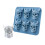 6 Cavity Skull Head Ice Cubes Mold Silicone Materials Mould-1 1
