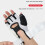2 Stück Halbfinger-Boxsack-Handschuhe, Kampfhandschuhe,-Weiß XL 7