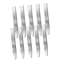 Roestbestendige stalen betonnen vormpaal, ideaal-15,7 inch lang