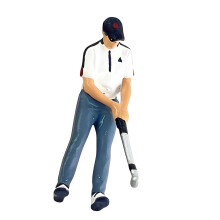 Golfspeler Figuur Model Dioramas Props Schaal 1:64-947