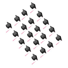Afstudeerhoed Snoep Geschenkdoos Met Wenskaart Plastic-20