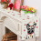 Heart-shaped table runner for fireplace or table, 1 piece 5