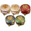 Decorative Round Accessory Organizers Featuring-golden white 2