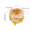 Decorative Round Accessory Organizers Featuring-golden white 4