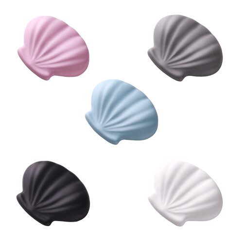 Repose-poignet en Silicone pour souris, coque-Blanc 1