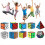 Speed Cube Set,magic Cube Bundle 2x2 3x3 4x4 5x5 Pyramid - Puzzles Cube Toys Gift Set Of 10 4