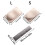 Ergonomic Keyboard Wrist Rest And Mouse-White small mouse pad 2