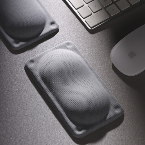 Ergonomic Keyboard Wrist Rest And Mouse-White small mouse pad 2