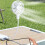 7 Blade Portable USB Table Fan With Flexible Stand Speed 4