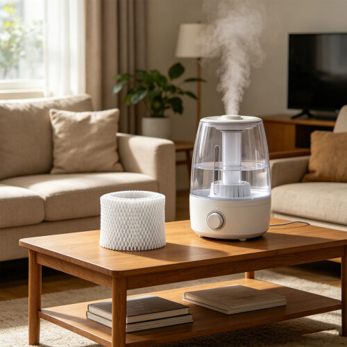 Premium Humidifier Filter High Absorption Capacity Less White 1