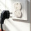 10 Stück Sicherheits-Steckdosenstecker-Abdeckungen mit-2 Löcher 2